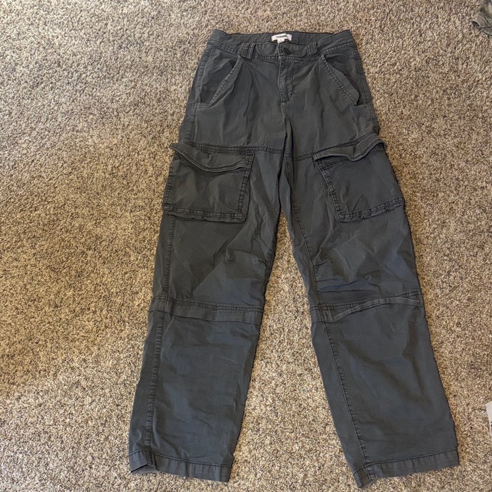 Garage Women's Dark Gray Cargo Pants